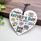 Fathers Day Gift From Dog Funny Gift For Dad Hanging Heart