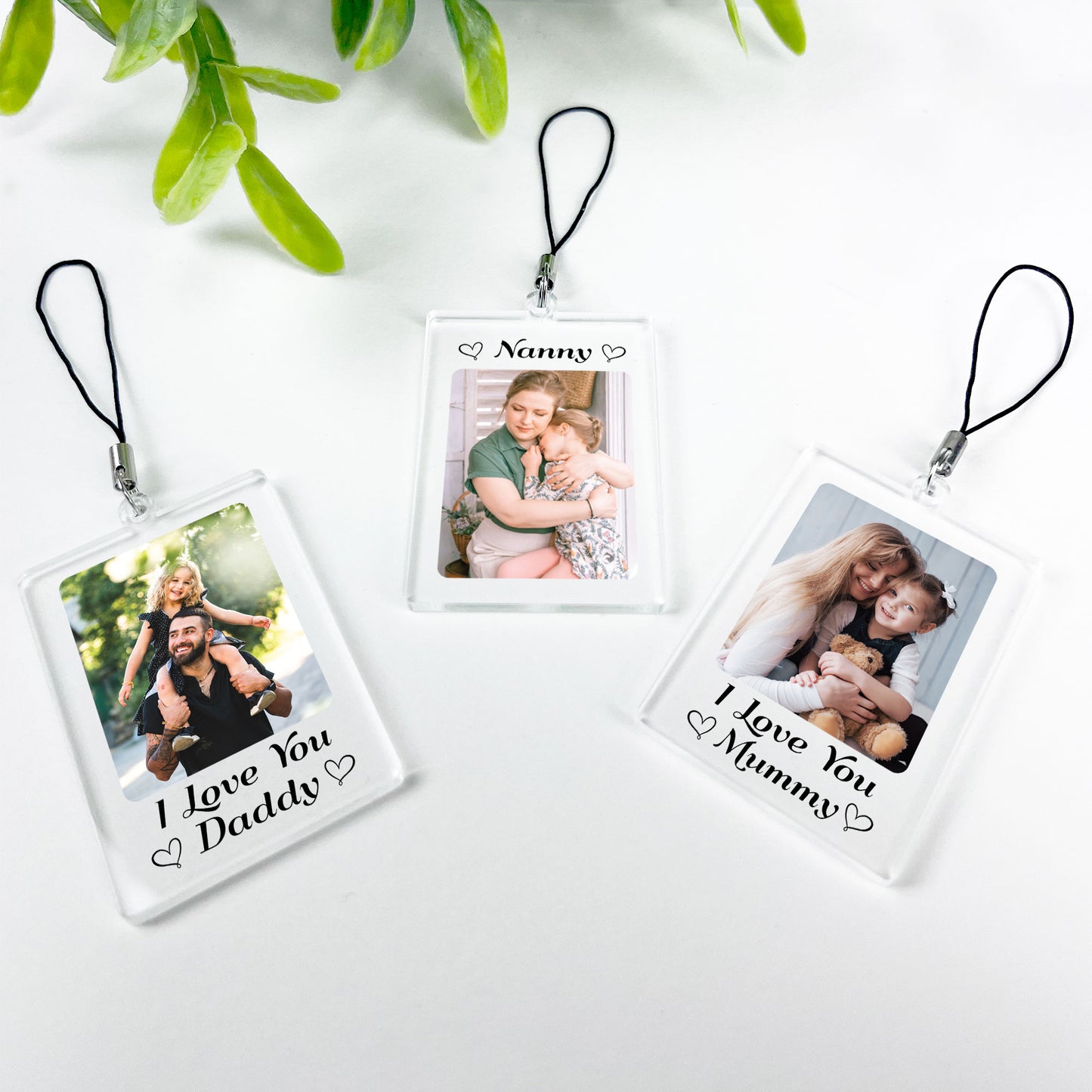 Nanny Keyring Gifts Personalised Custom Photo Acrylic Keychain