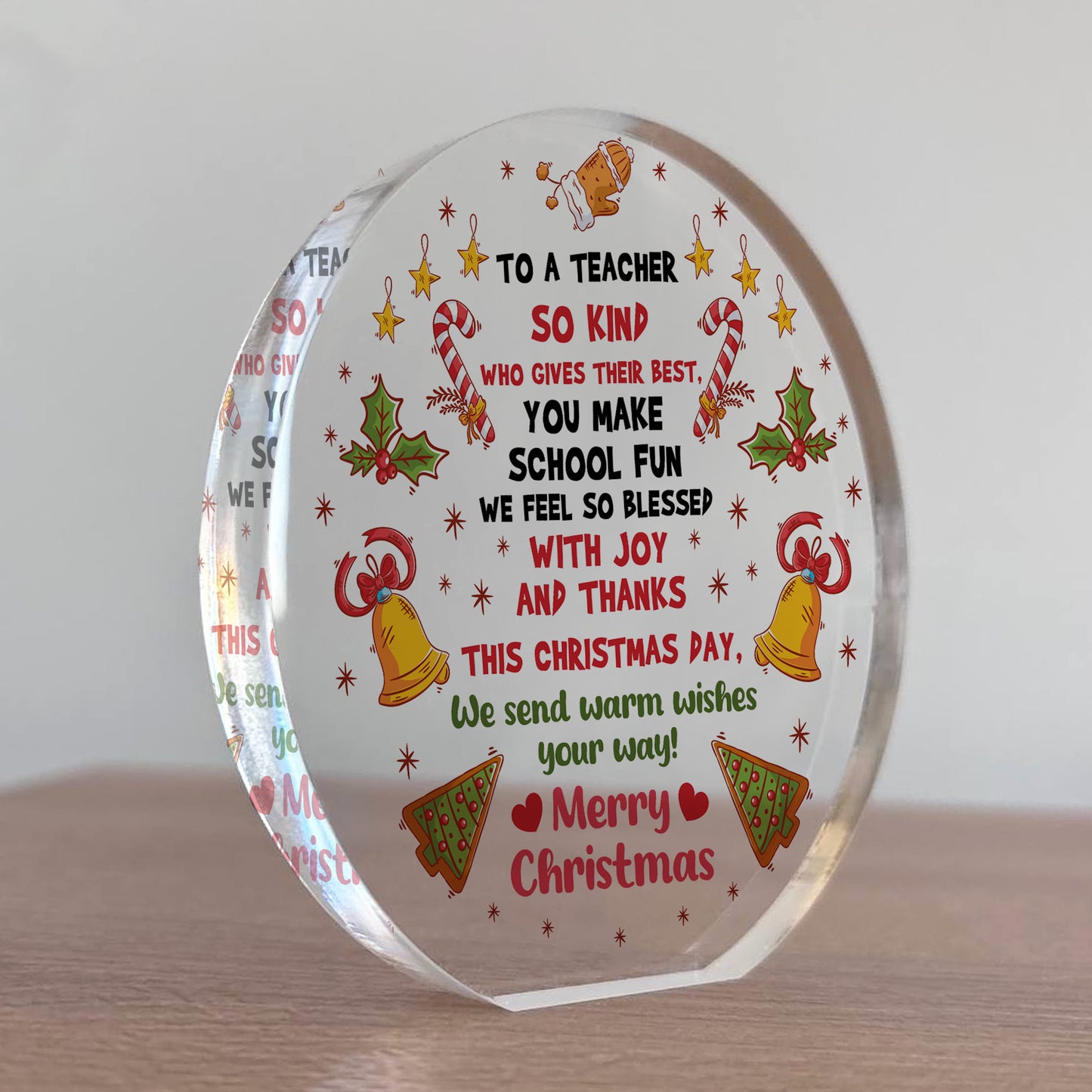 Thank You Gift For Christmas For Teacher Teaching Assistant
