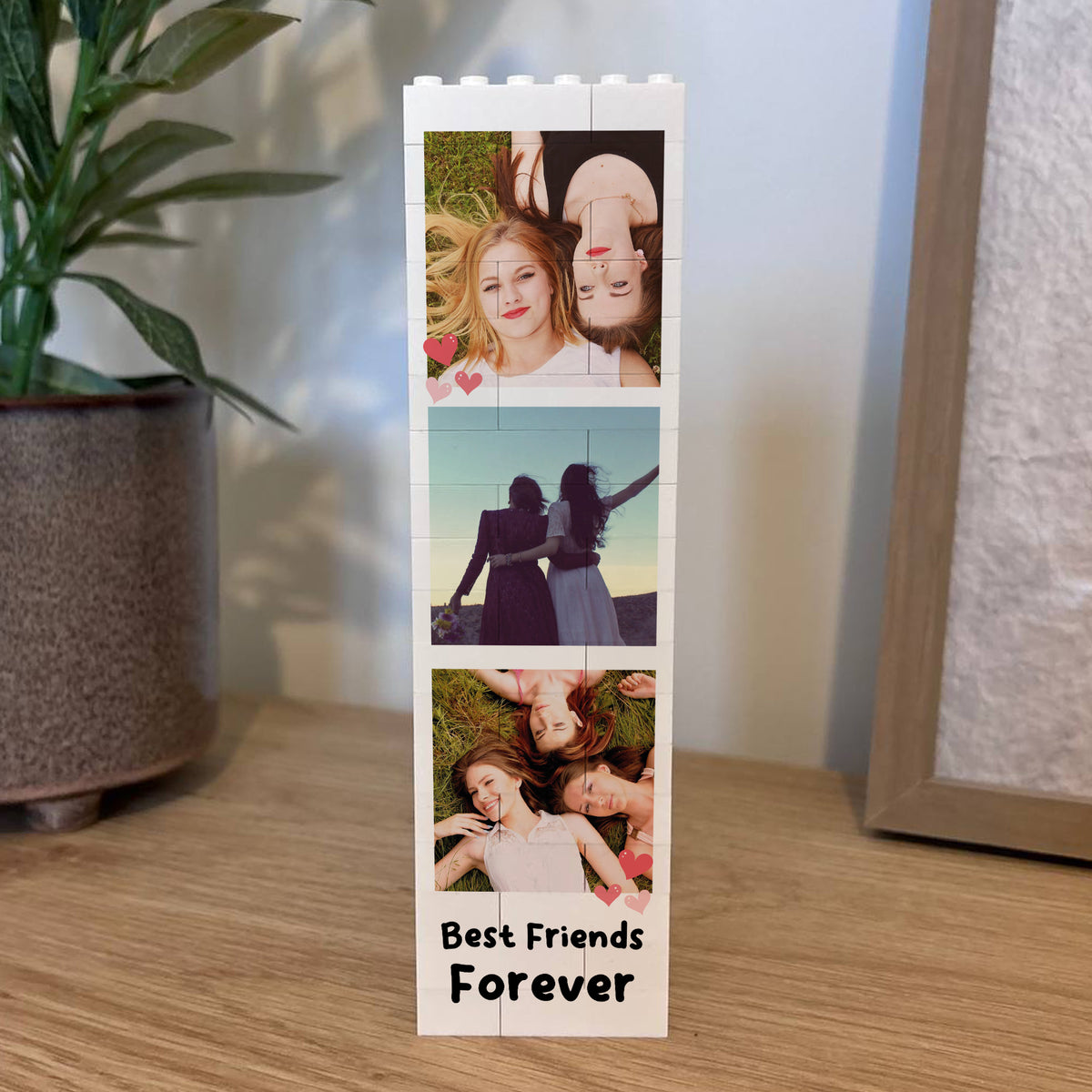 Personalised Best Friend Building Block Best Friend Photo Block