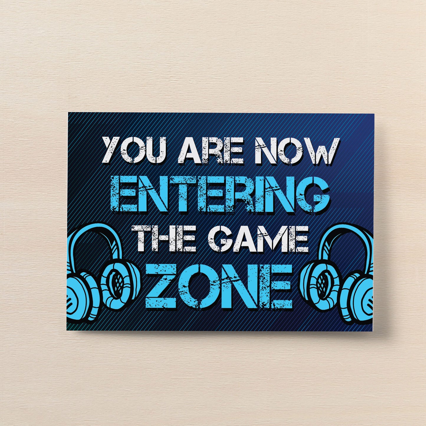 Gaming Sign Wall Art For Boys Bedroom Games Room Gamer Gift