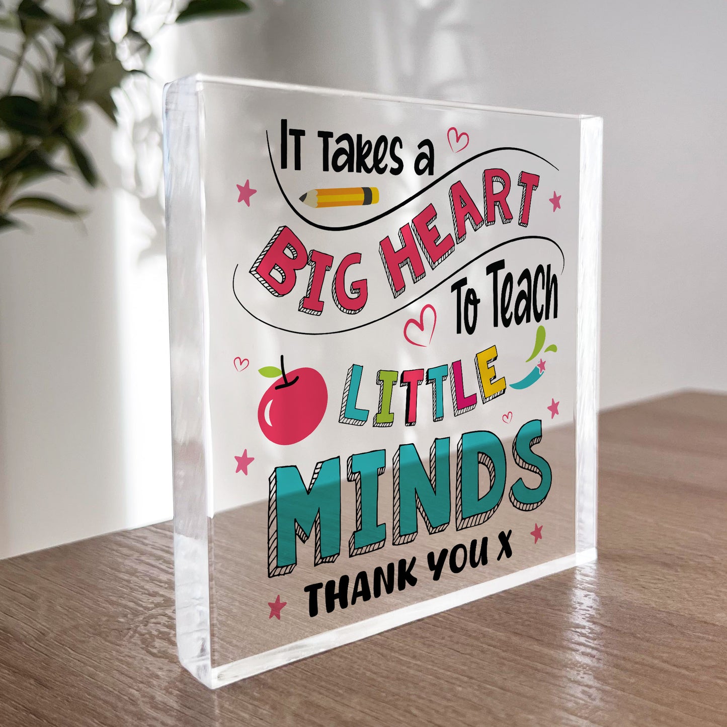 Teacher Gifts for Women Men Acrylic Sign Gifts for Teacher