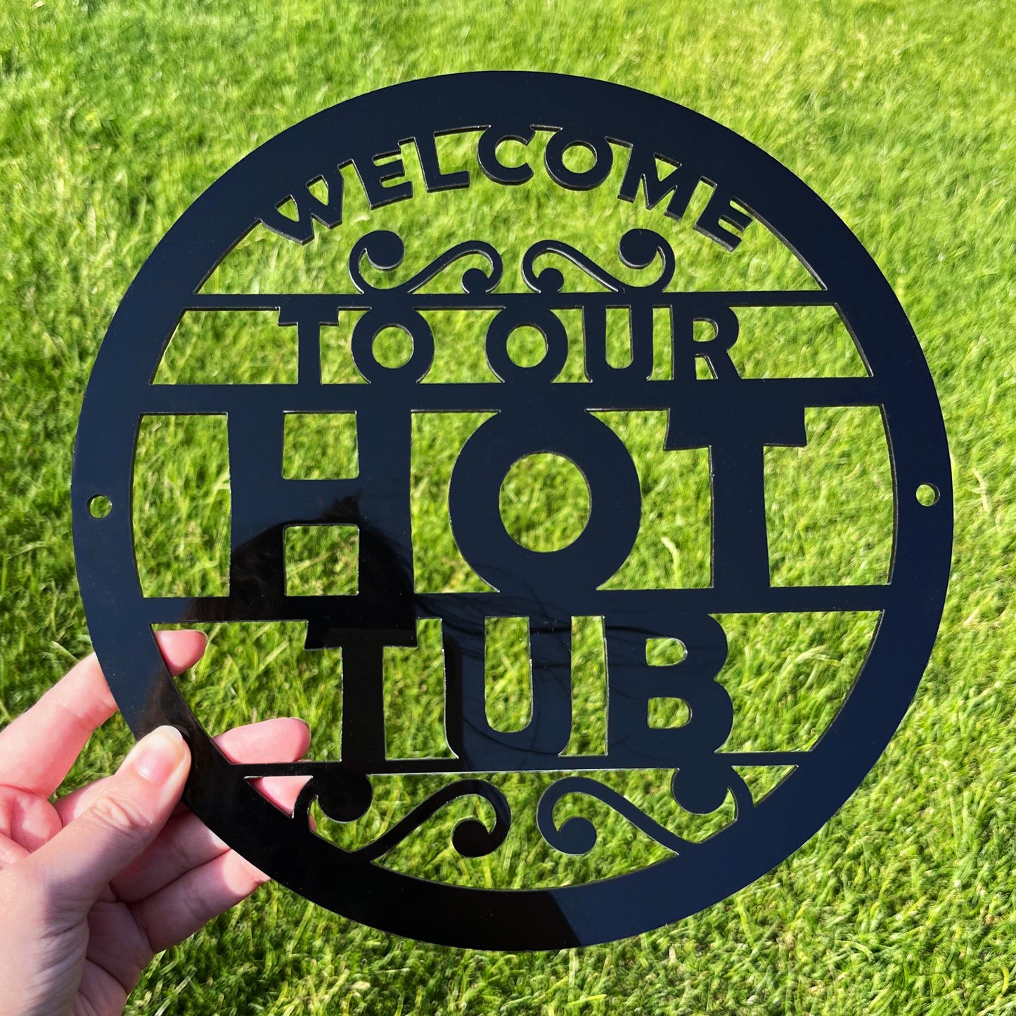 Hot Tub Signs And Plaques Shed Sign Summer House Plaque Decor