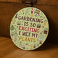 Garden Sign For Outdoor WET MY PLANTS Sign Wall Mounted Sign