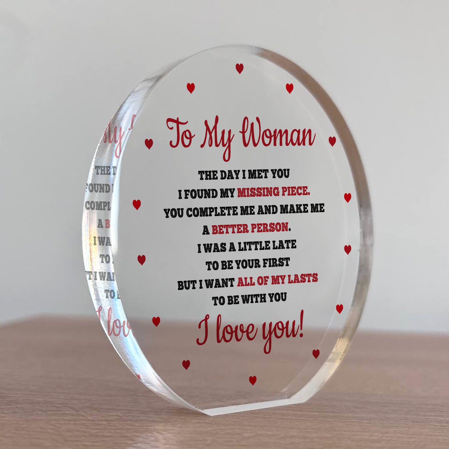 Gift For My Woman Girlfriend Wife For Valentines Anniversary