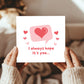 Valentines Card Boyfriend, Card For Him, Notification Card