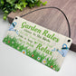Garden Sign For Outdoor Hanging Garden Rules Sign For Yard