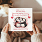 You Are My Penguin Card Greetings Card for Couple Valentines