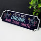 FUNNY Home Bar Sign For Garage Man Cave Shed Sign Neon Effect