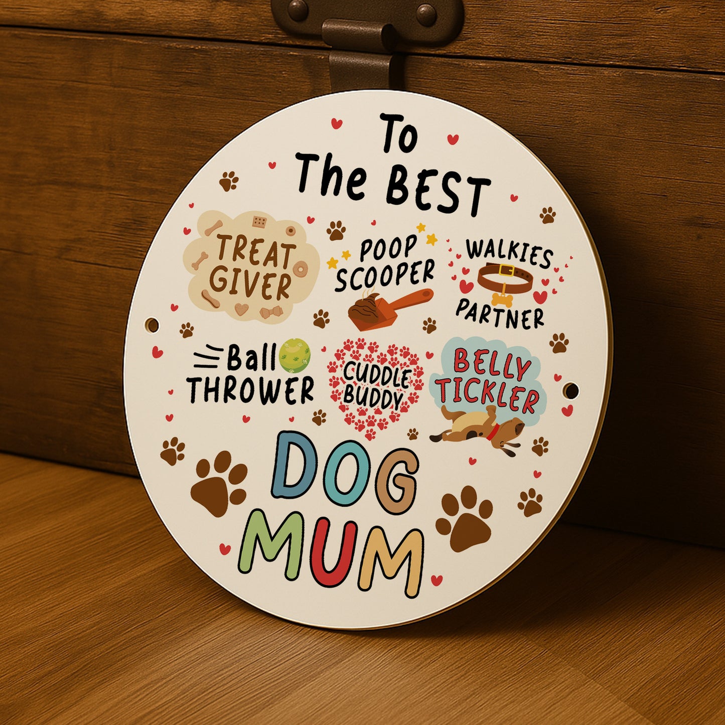 Gift For Dog Mum Funny Gift For Mum Birthday Dog Mum Sign