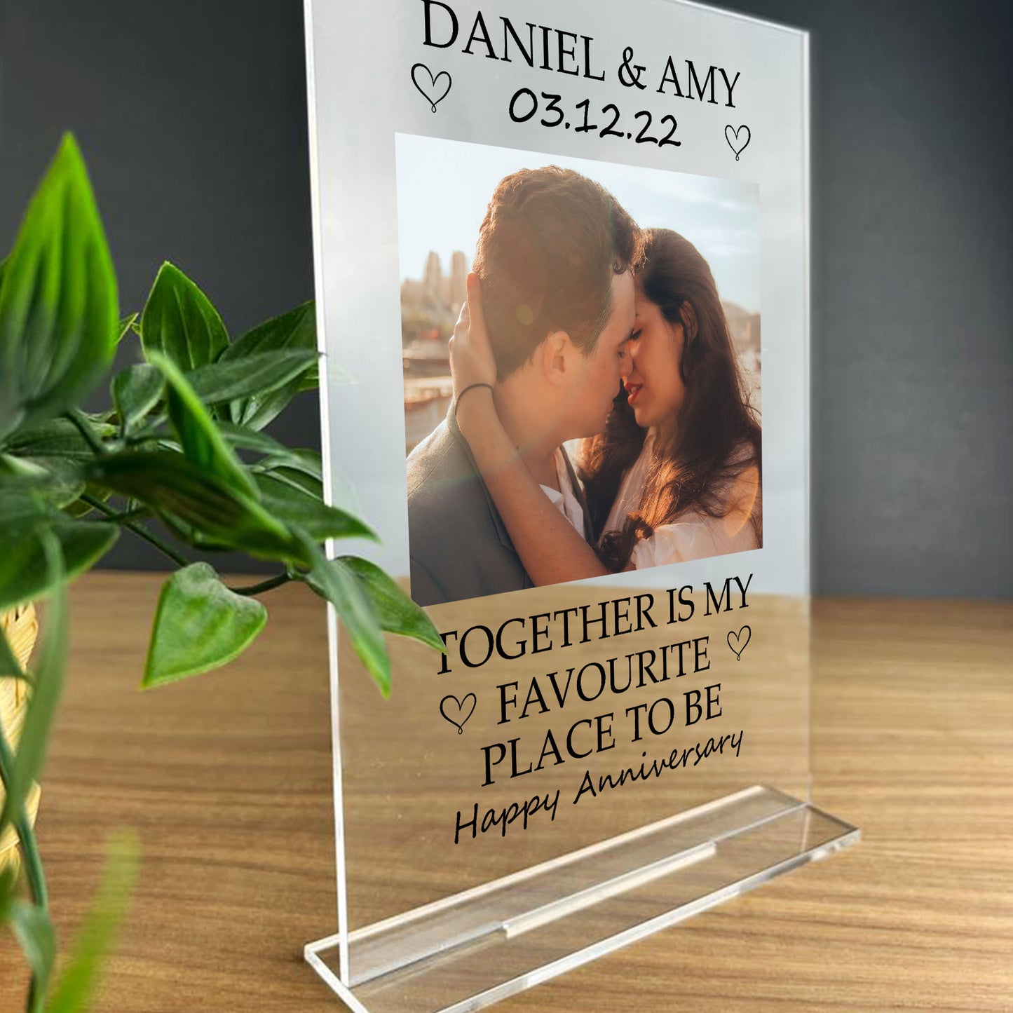 Anniversary Personalised Photo Gift For Boyfriend Girlfriend