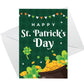 Pack of 6 St. Patrick's Day Greeting Cards and White Envelopes