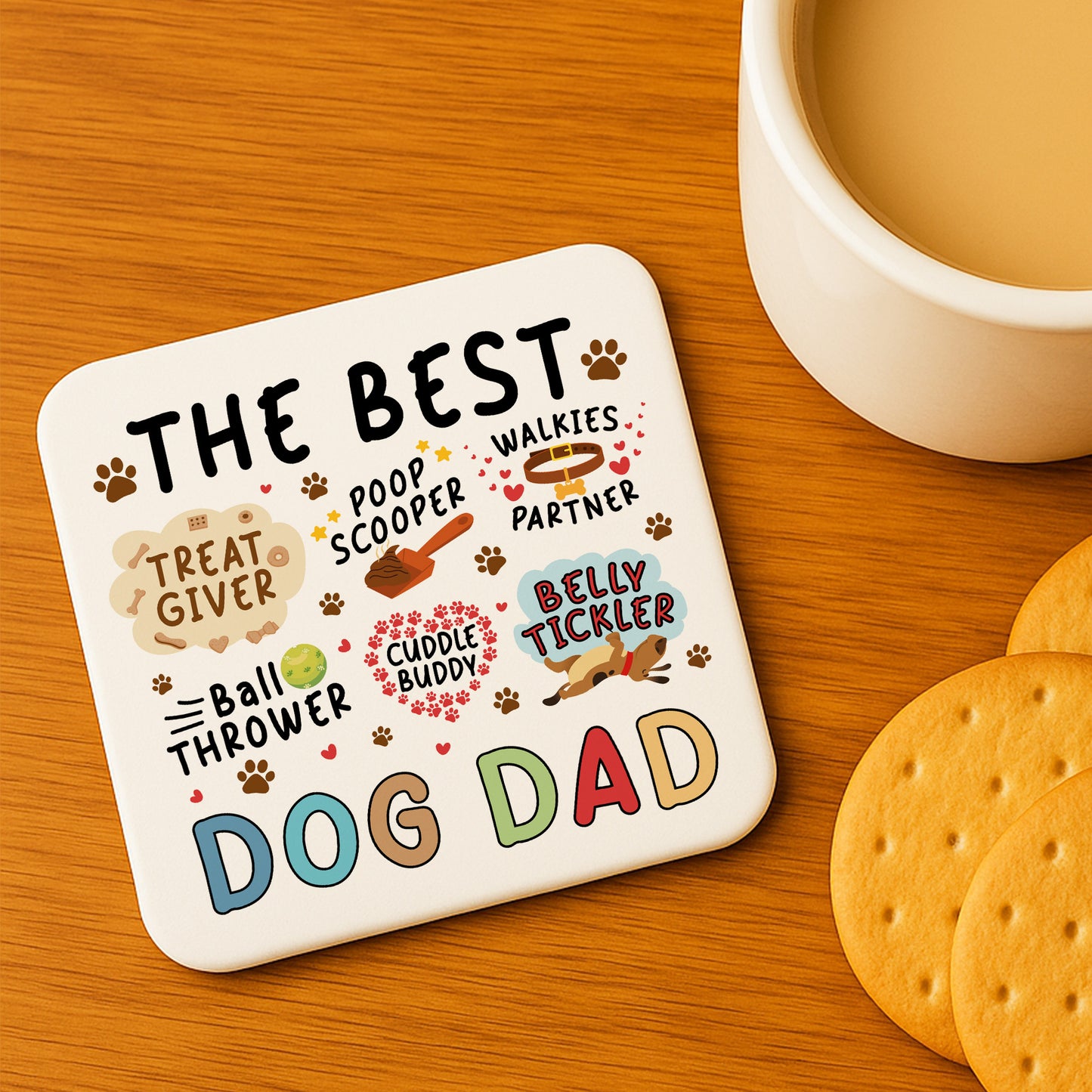 Fathers Day Gift From The Dog Fathers Day Gift For Best Dog Dad