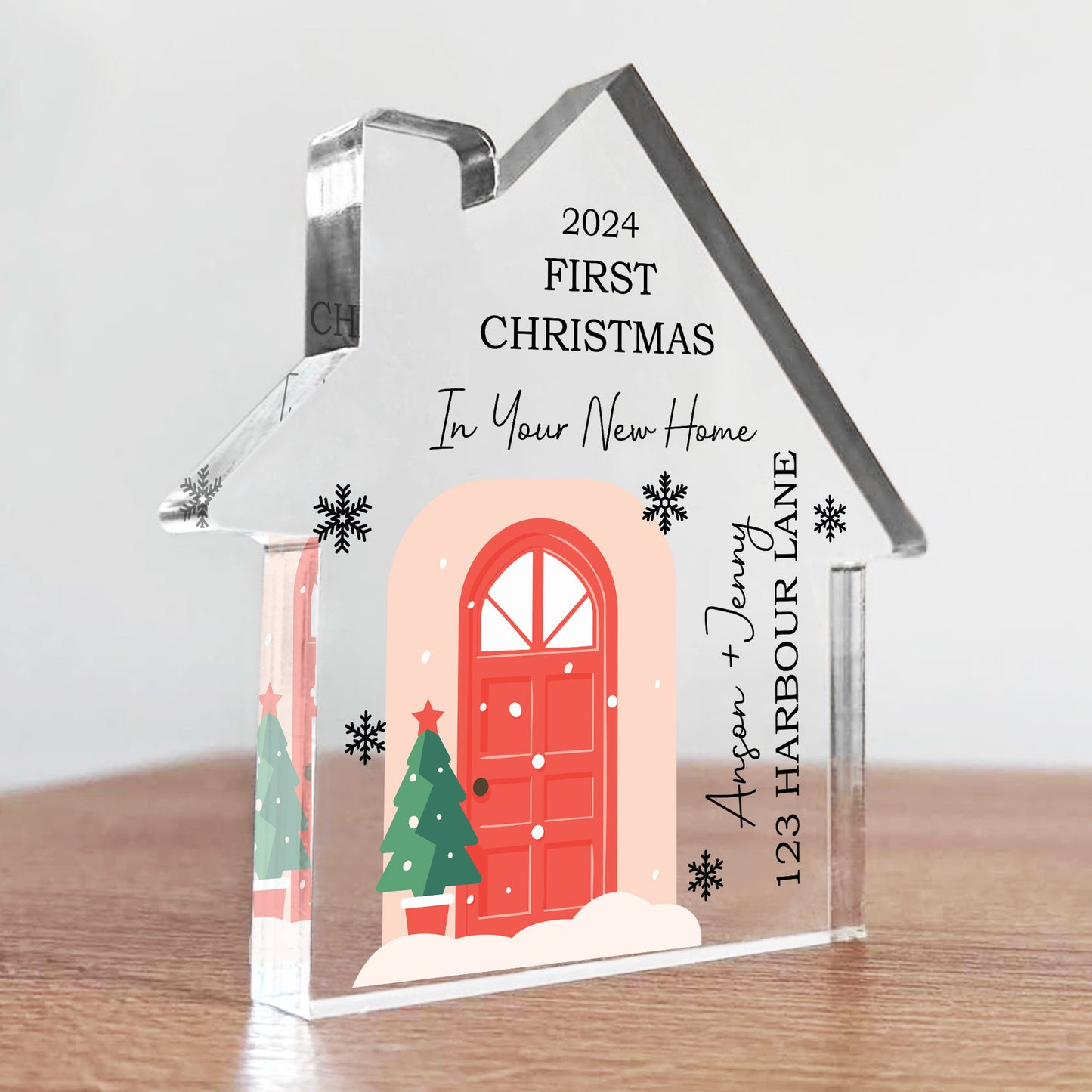 First Christmas in Your New Home Gift For Friends Family Couple