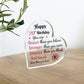 20th Birthday Acrylic Plaque 20th Birthday Gifts for Girls