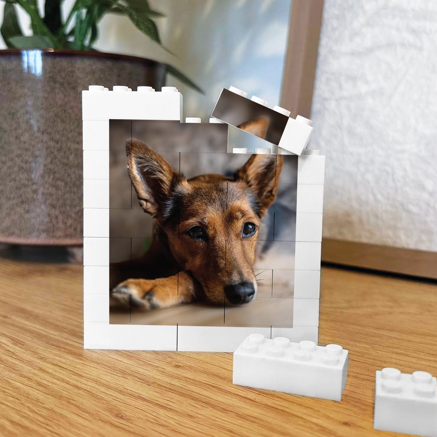 Personalised Dog Photo Plaque Dog Gifts For Dog Lover Block