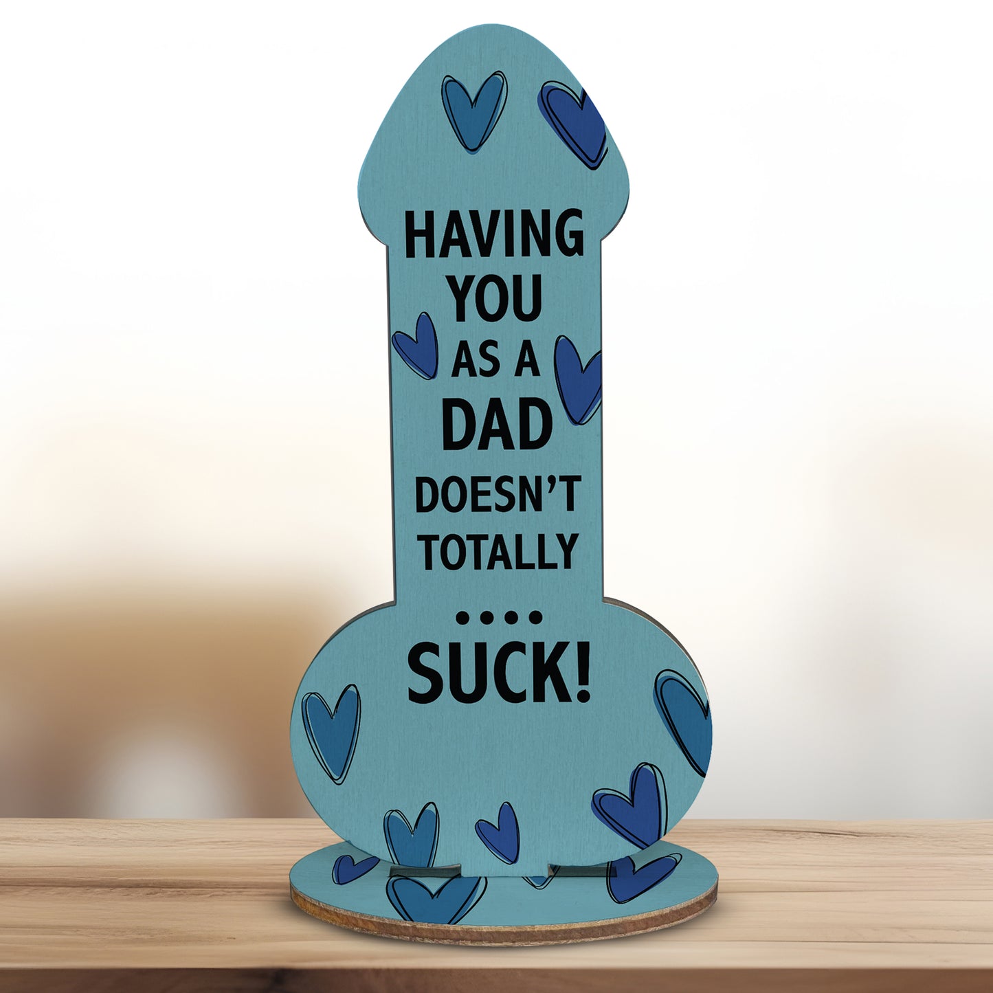 Funny Dad Wooden Plaque Dad Gift For Birthday Fathers Day