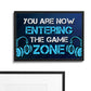 Gaming Sign Framed Wall Art For Boys Bedroom Games Room