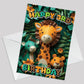 3rd Birthday Card for Boys Girl Jungle Animals Birthday Card