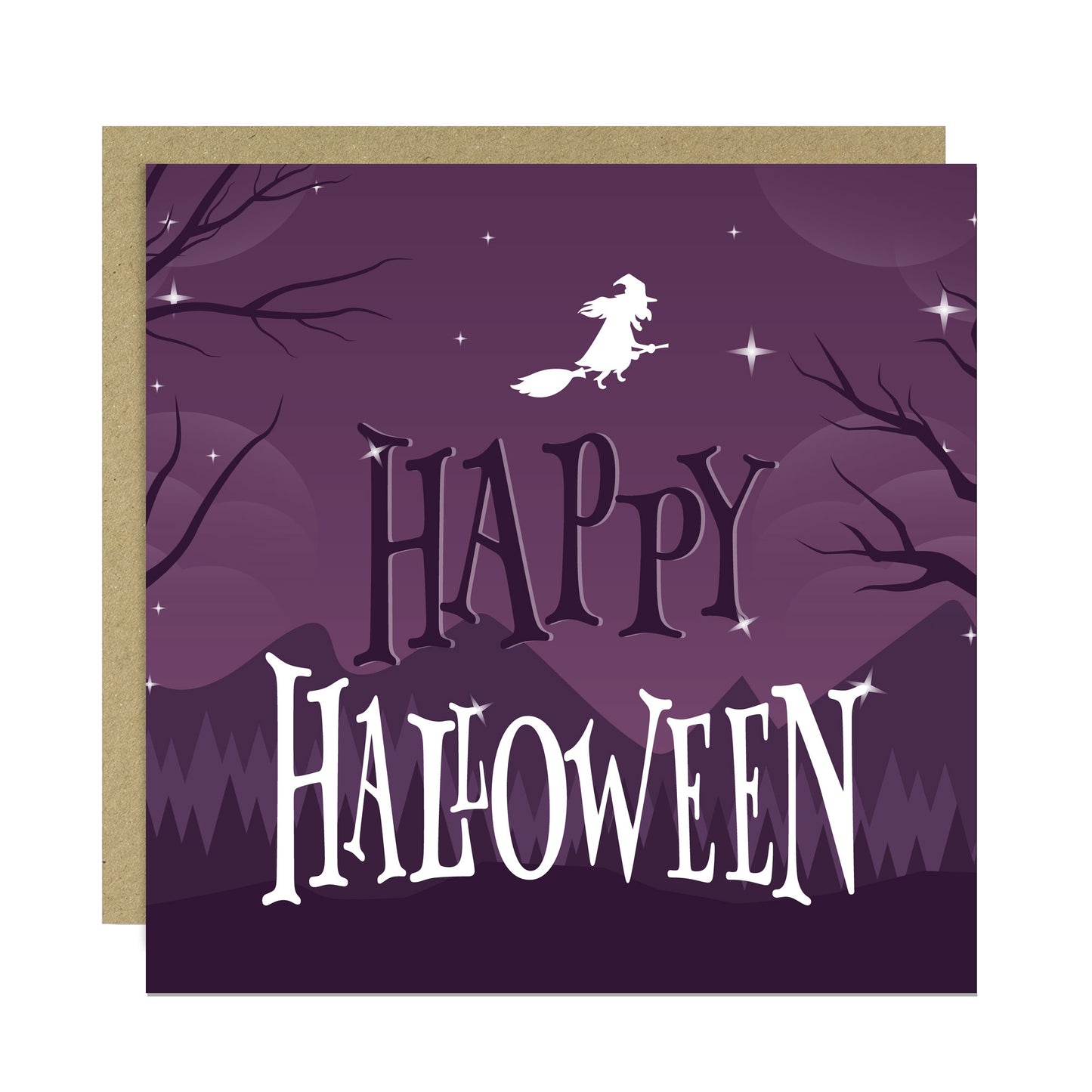 Halloween Cards Pack of 6 Greetings Card With Envelopes For Kids