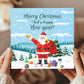 Merry Christmas Happy New Year Card For Friends and Family