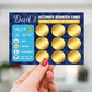 Novelty Scratch Card Gifts for Dad Birthday Fathers Day