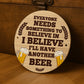 Funny Bar Signs For Home Bar Outside Round Wall Plaque Bar Sign