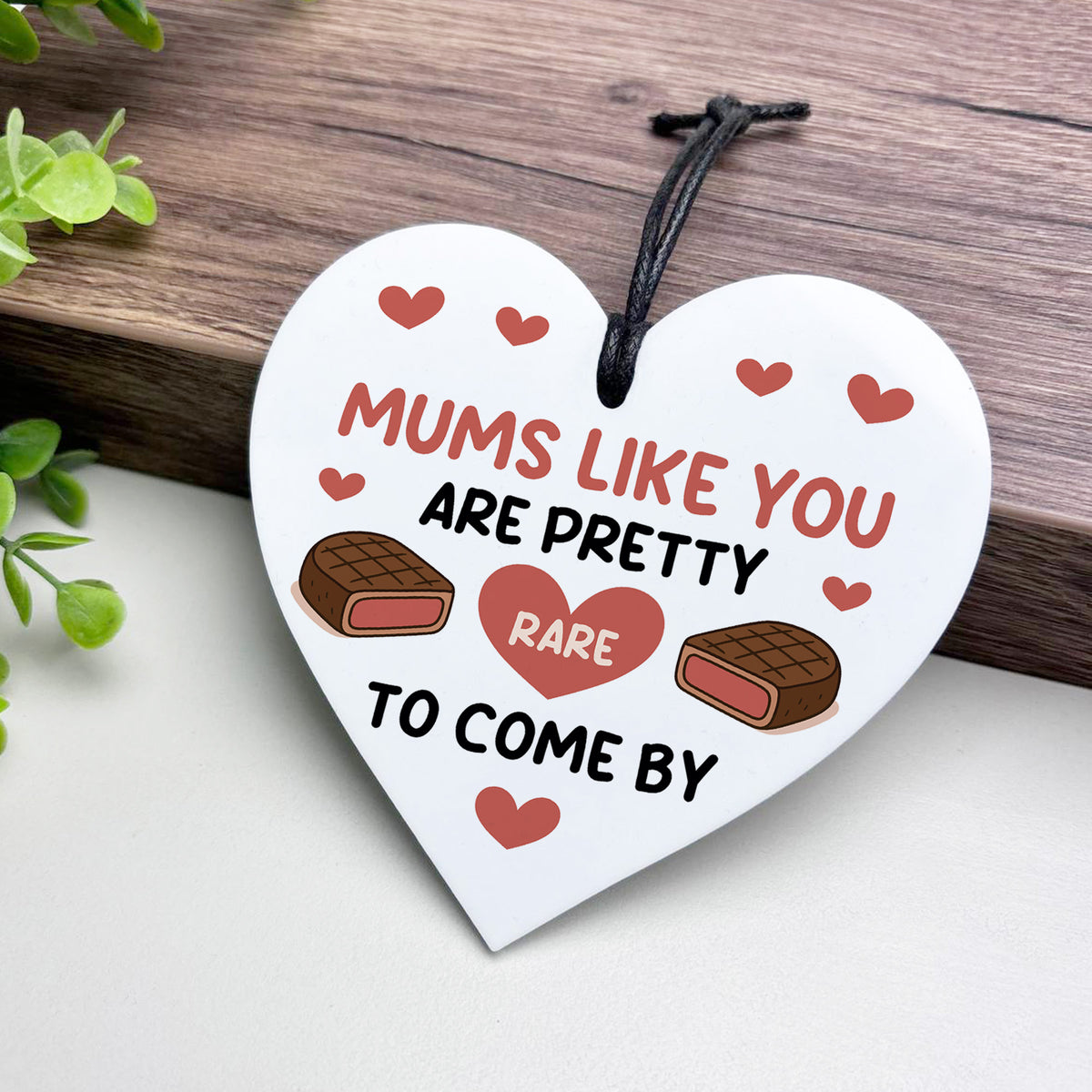 Funny Gifts For Mum Mums Rare To Come By Heart Plaque Mum Gifts