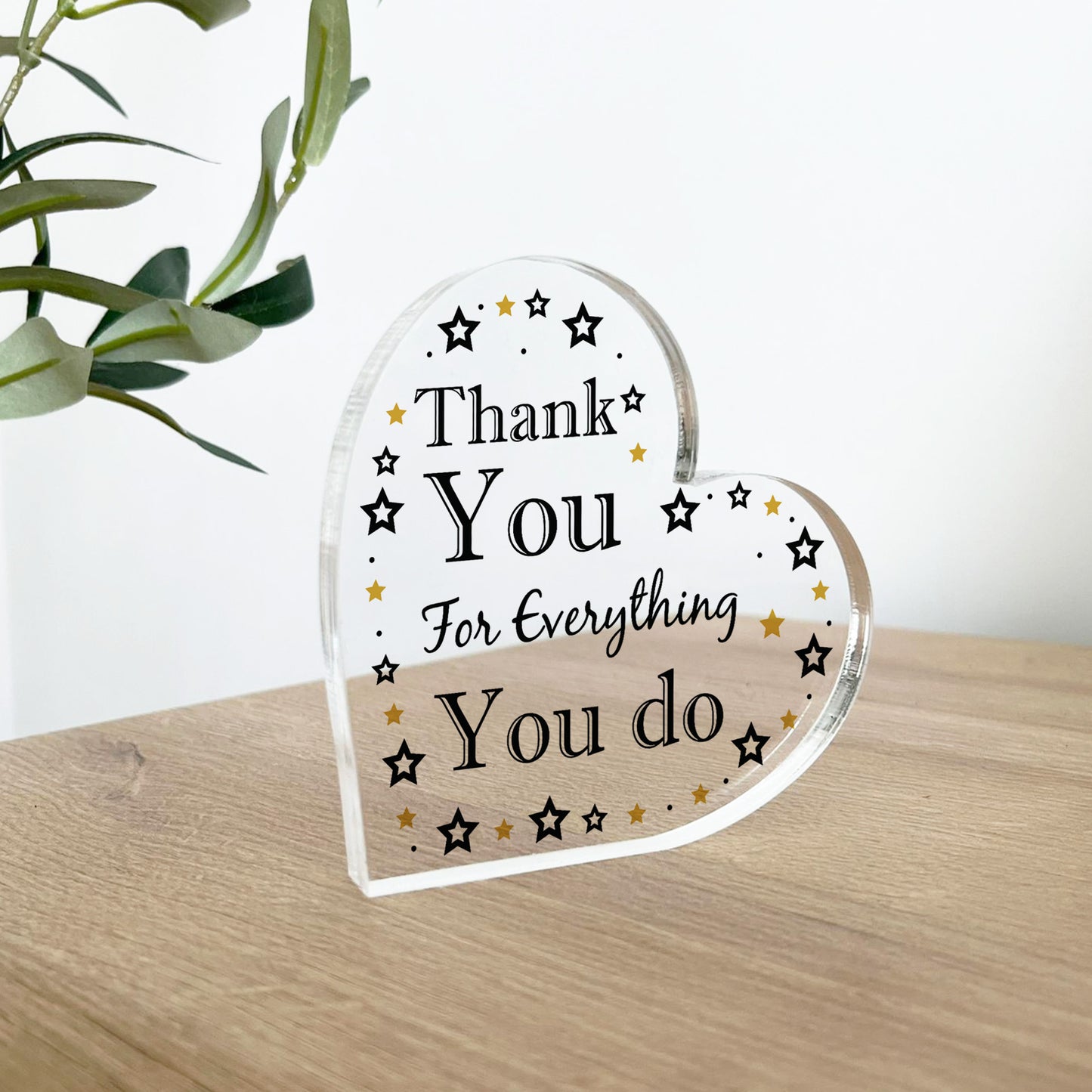 Gift For Colleague Volunteer Teacher Acrylic Plaque Thank You