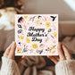 Happy Mothers Day Card Mum Card From Daughter Son Greetings Card