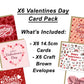 Happy Valentines Day Card Set of 6 Greetings Cards Him Her