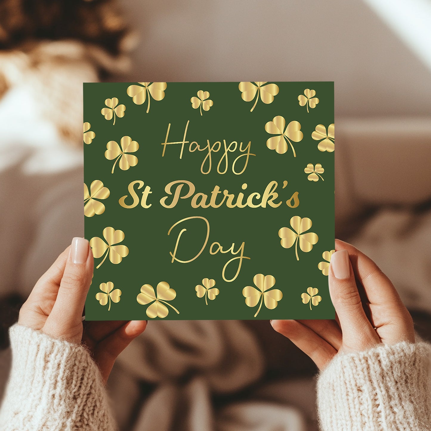 St Patricks Day Card Saying Happy St Patrick's Day Irish Cards