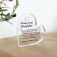 Mothers Day Gifts Mother and Daughter Present Gift From Daughter