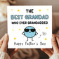 Fathers Day Card For Grandad BEST GRANDAD Whoever Grandadded