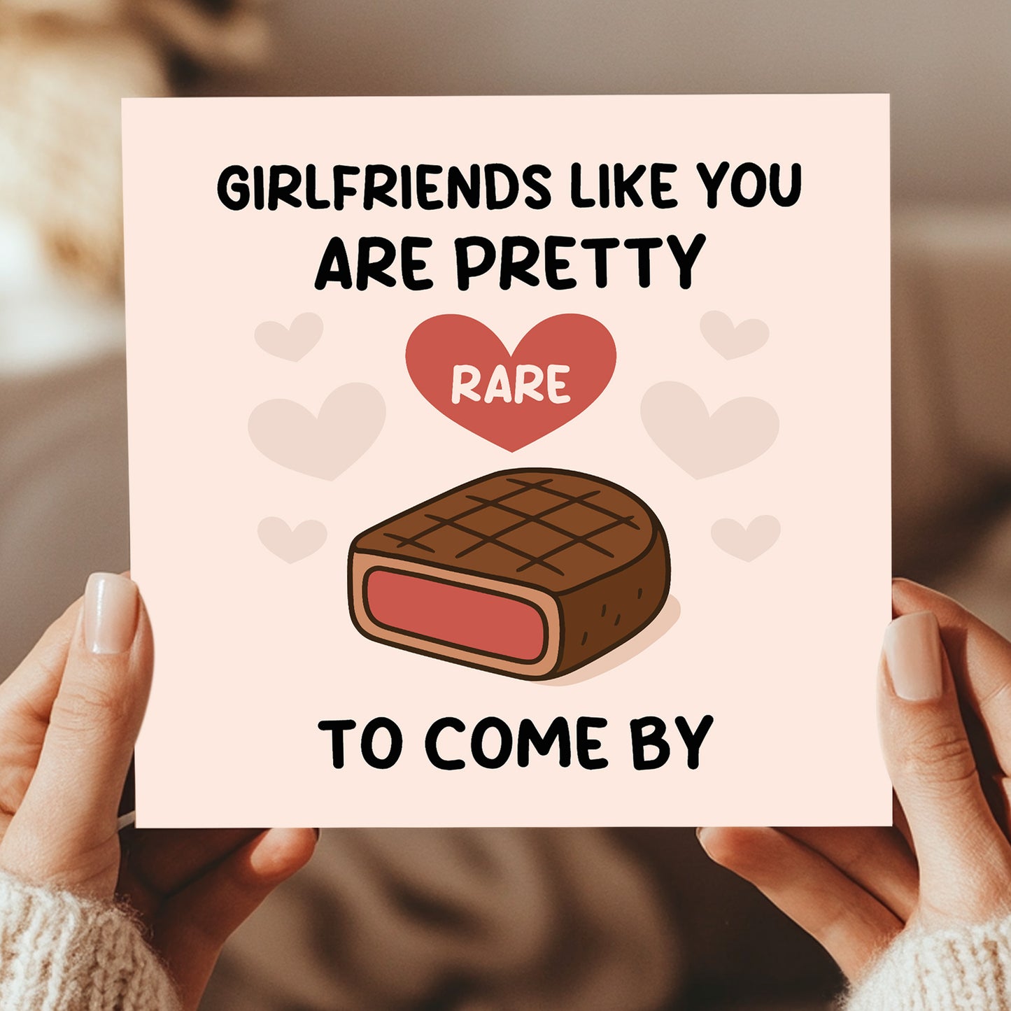 Funny Card For Girlfriend Anniversary Valentines Cards Birthday