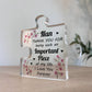 Nan Gifts Acrylic Puzzle Piece Best Nan Gifts from Grandson Gift