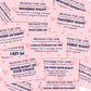 Wife Coupon Book Novelty Gift For Her Couples Christmas