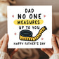 Fathers Day Funny Card For Dad From Daughter Son Novelty Joke