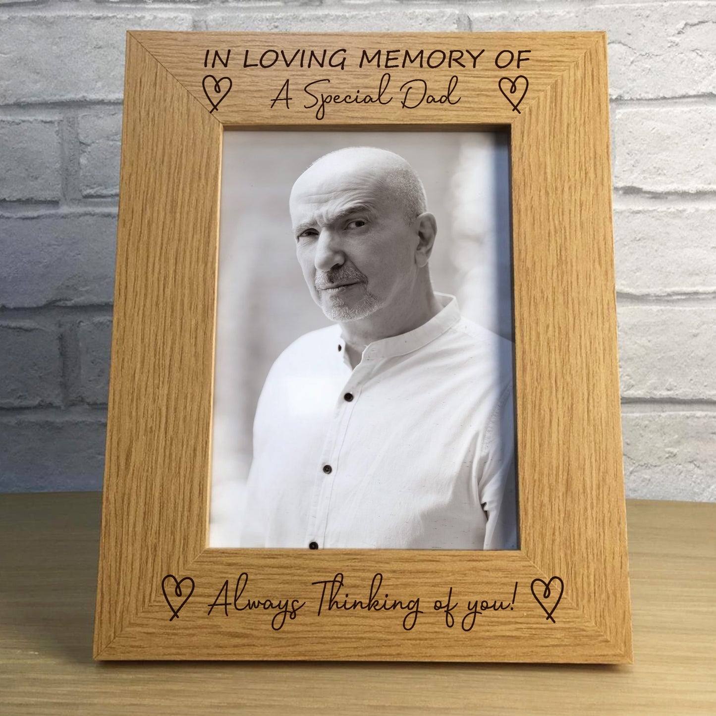 In Loving Memory Memorial Photo Frame Of Dad Memorial Gift