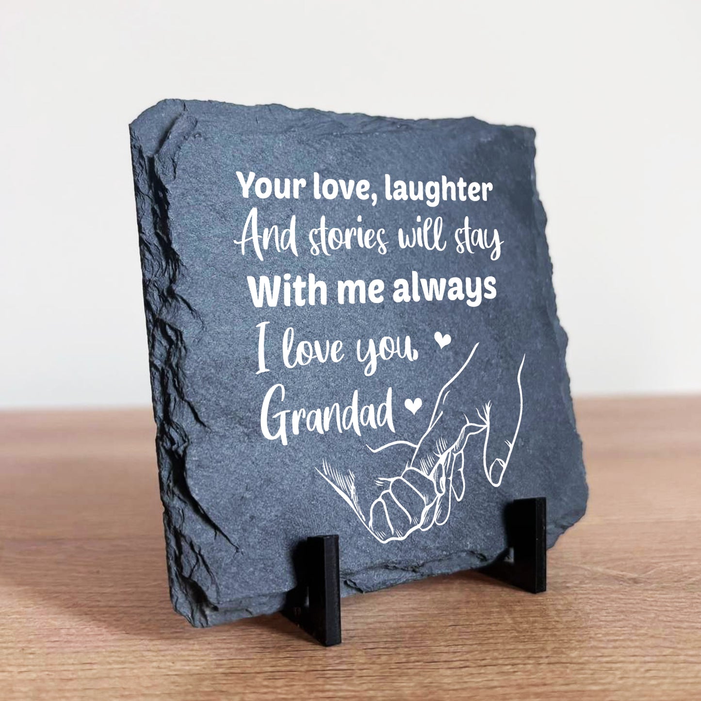 Grandad Gifts from Granddaughter Grandson Slate Plaque Birthday