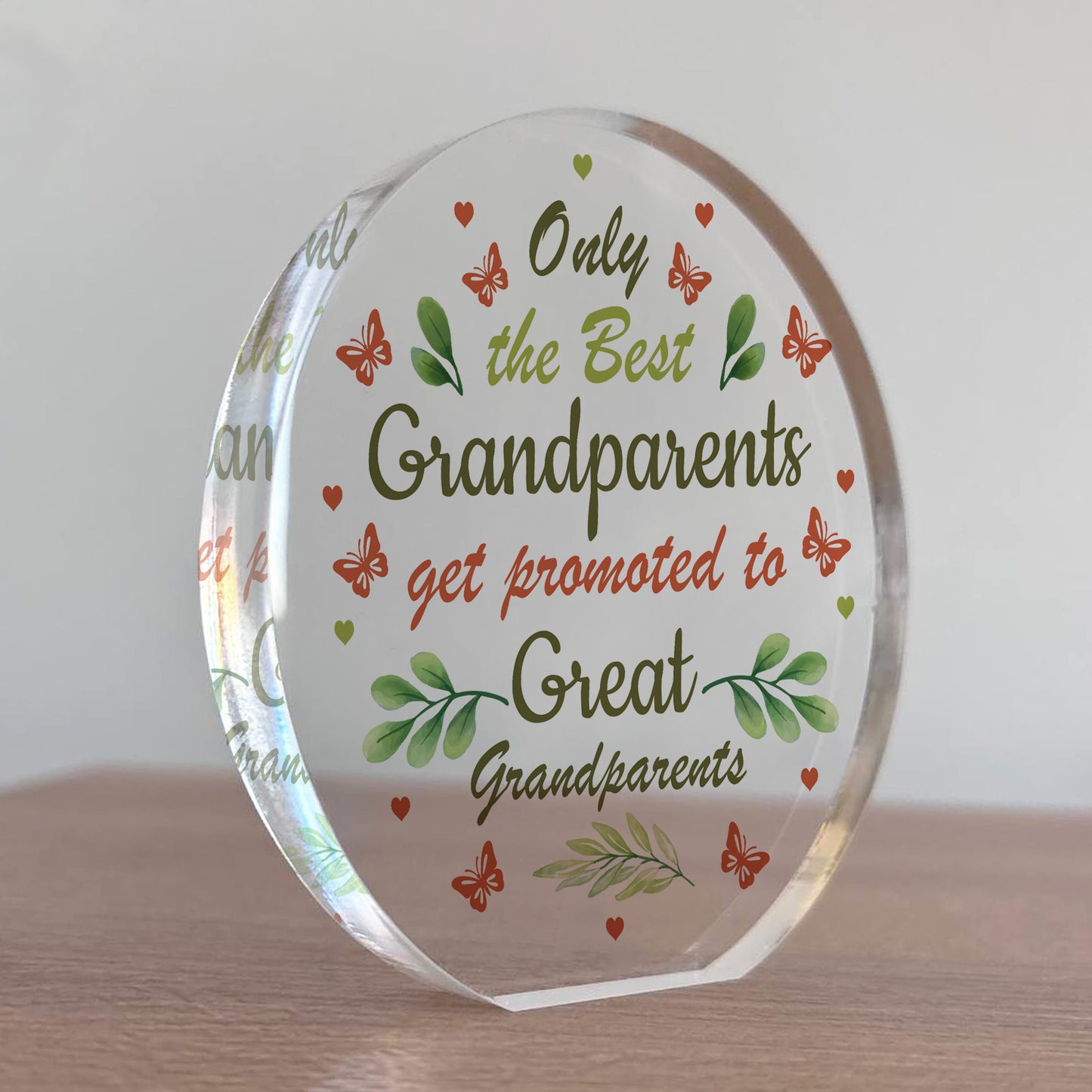 Grandparents Promoted To Great Grandparents Baby Announcement