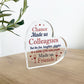 Gift For Colleague For Biirthday Christmas Acrylic Plaque Funny
