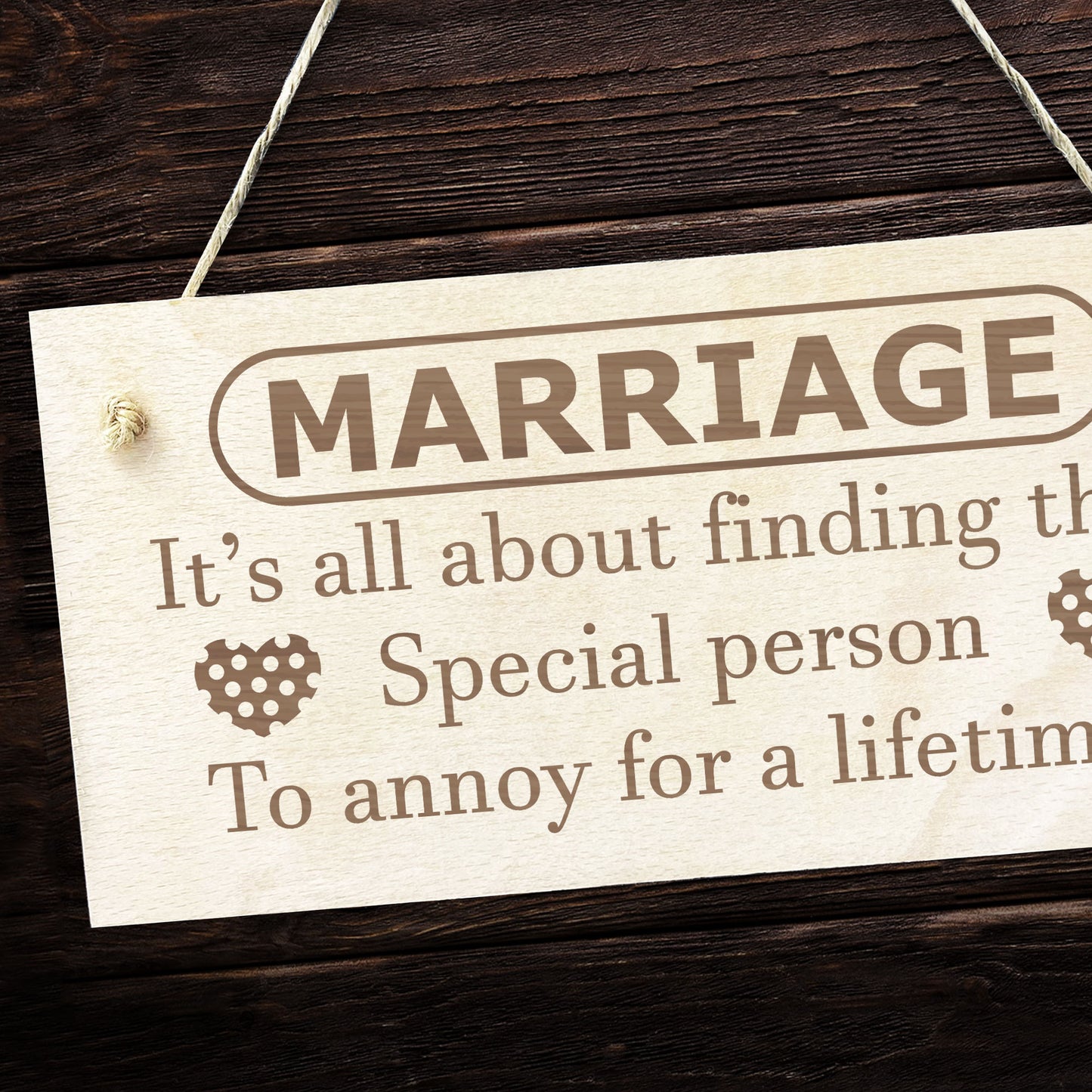 Marriage Is A Special Person To Annoy Funny Anniversary Wedding