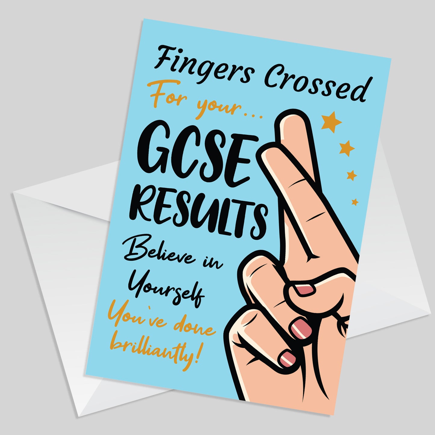 Card For GCSE Results Day Good Luck Card For Daughter Son
