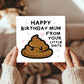 Mum Card Funny Birthday Card Funny Card For Mum Joke Card