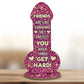 Friendship Plaque Novelty Christmas Funny Rude Birthday Gift