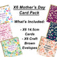 Happy Mothers Day Card Multi Pack Mothers Day Cards Set Of 6