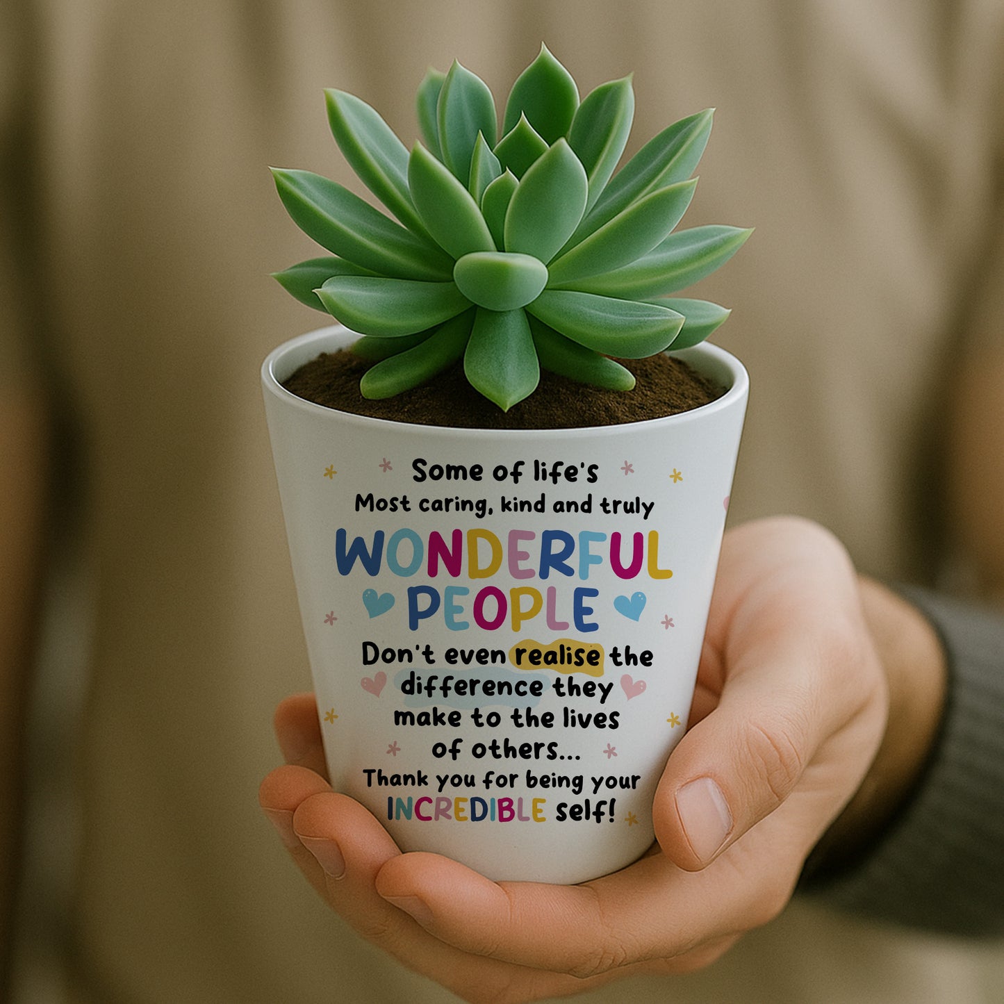 Thank You Gift For Someone Special Incredible Person Teacher