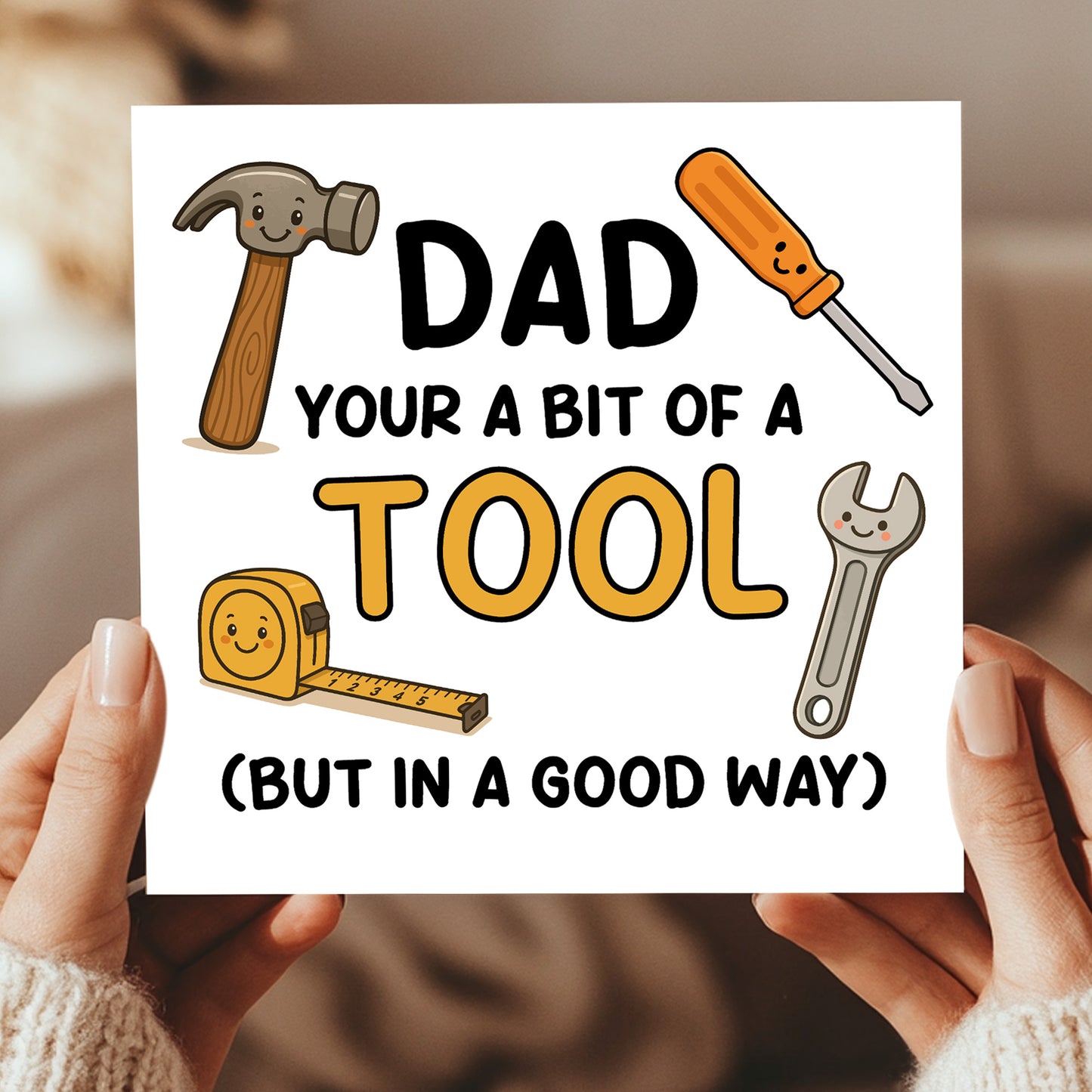 Funny Dad Card For Fathers Day Birthday From Daughter Son Joke
