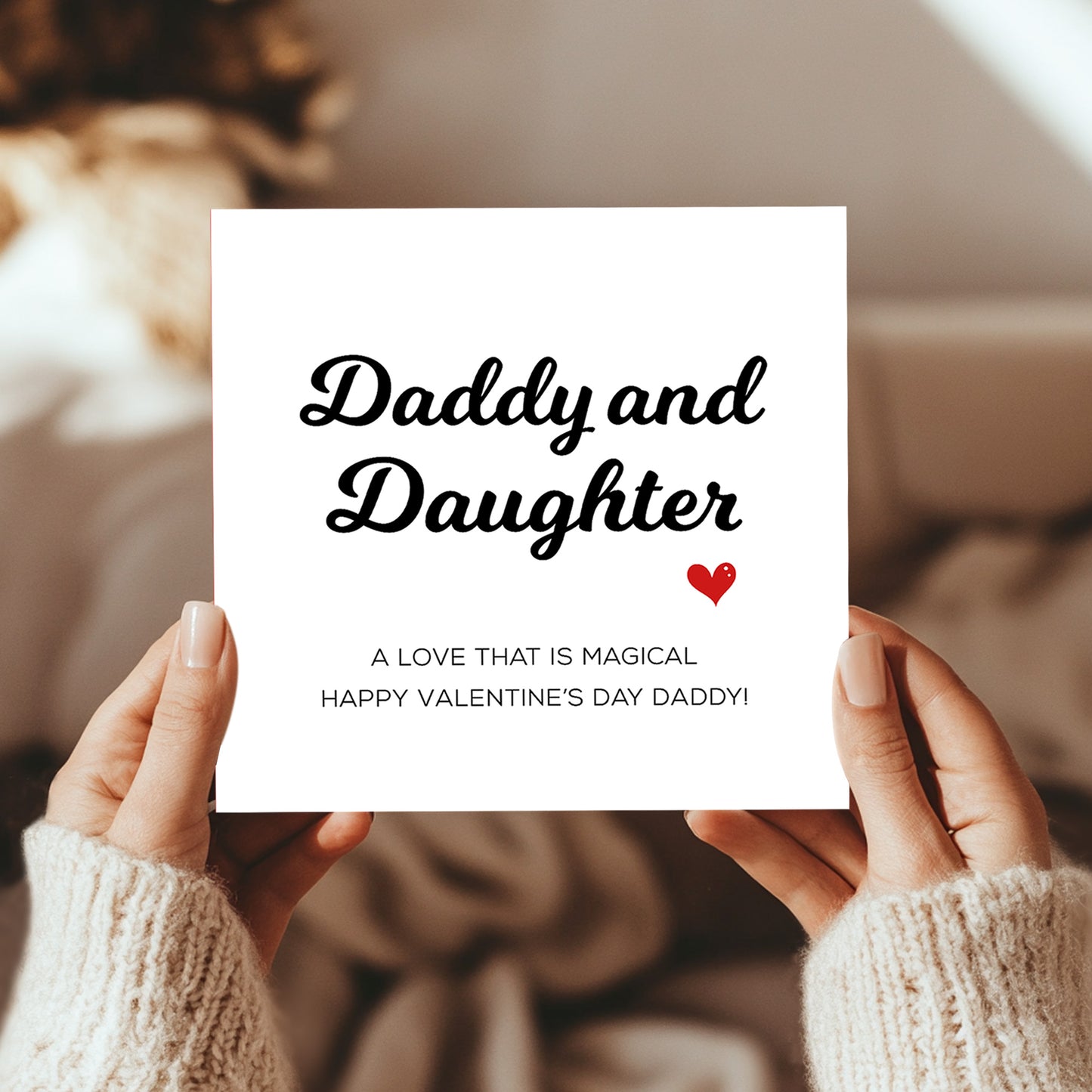 Valentines Card For Daddy Valentine Card Daddy Daughter Card